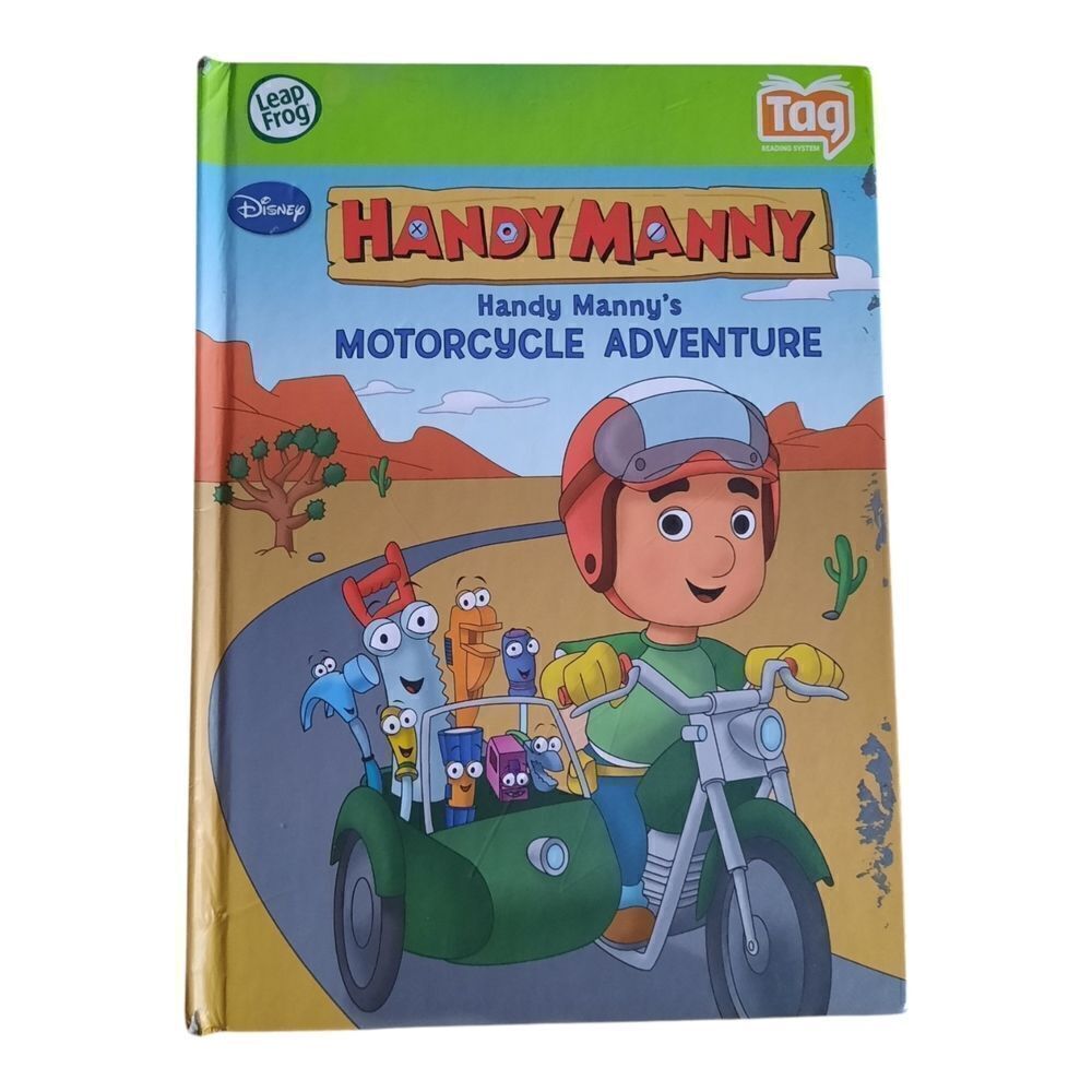Handy Manny's Motorcycle Adventure Book - Multicolor